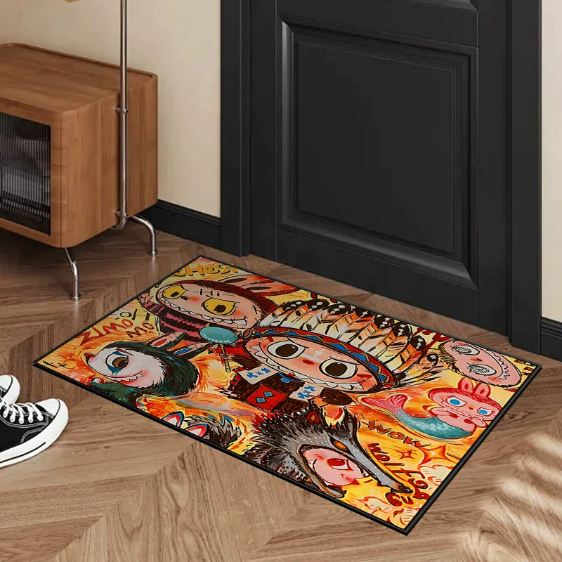 Лабу мультфильм коврик для ванной комнаты