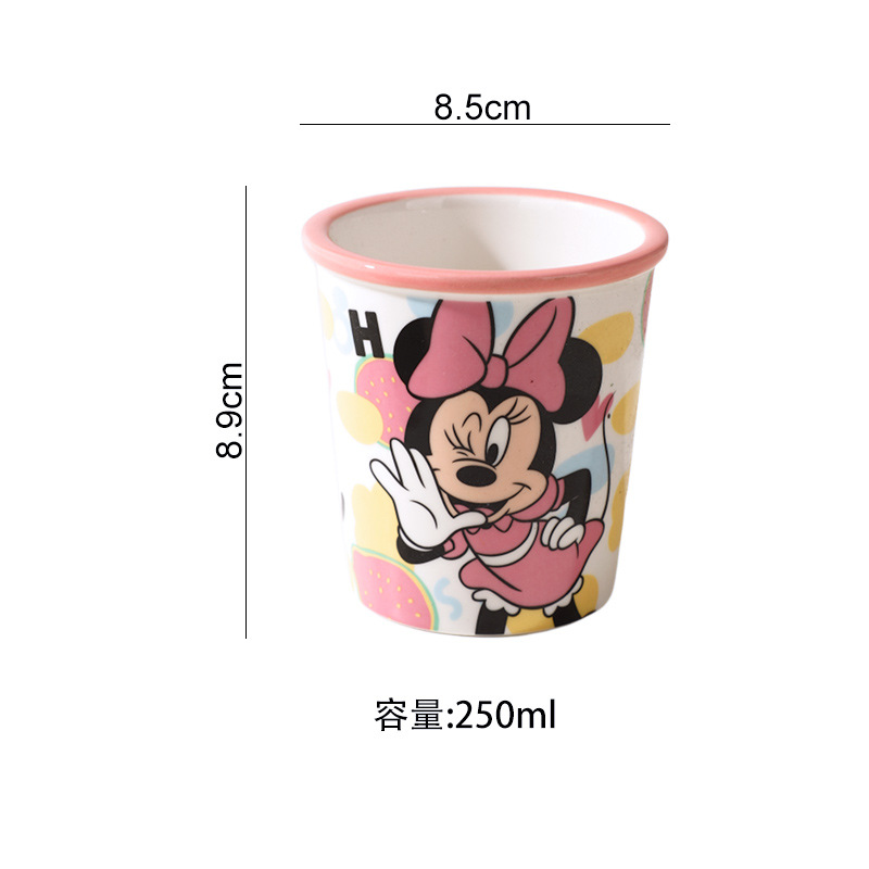 Disney Girls High Value Ceramic Ice Creative Nicho Diseño Casario Ice Cream Kids Dessert Cups