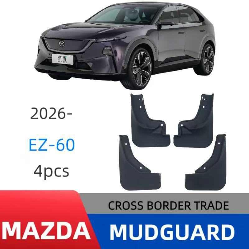 Aplicable a Mazda EZ - 60 2026 tipo de comercio exterior transfronterizo guardabarros de automóviles modificación de la piel de barro fábrica directa