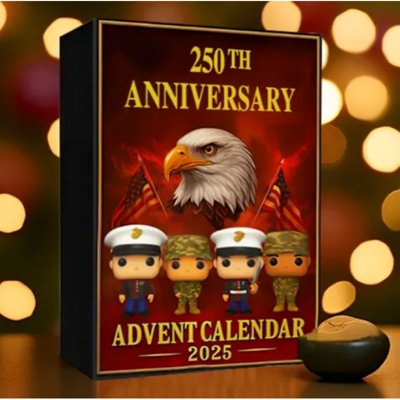 新品USA250周年降临倒计时节日盲盒圣诞树装饰亚克力挂件独立站|undefined