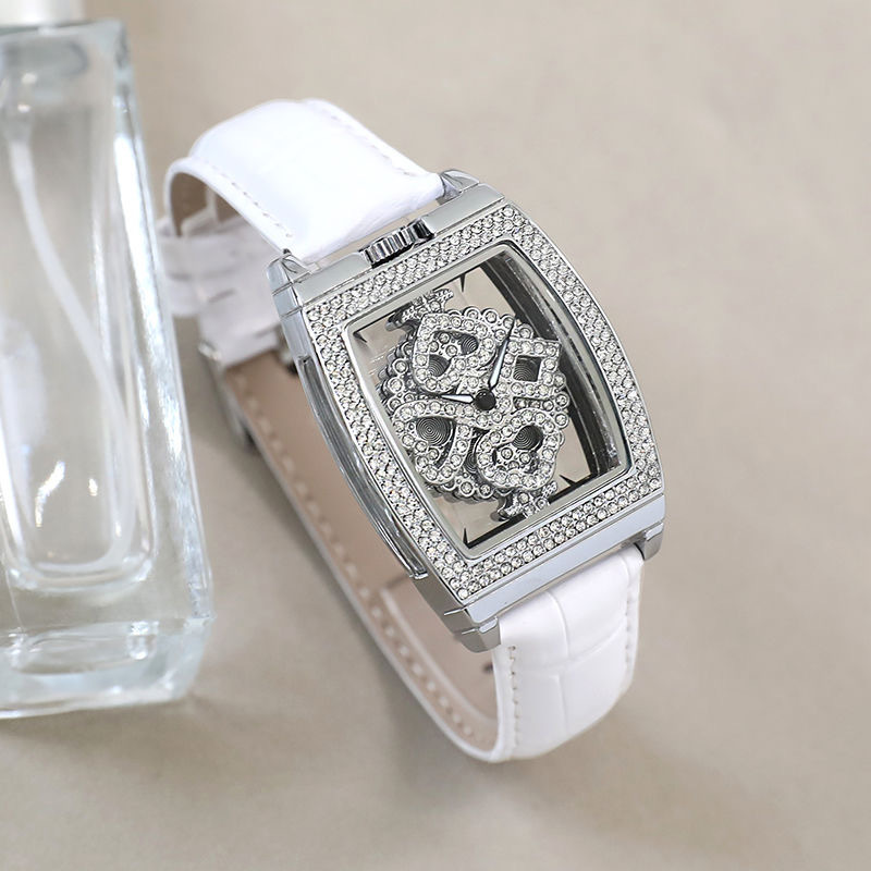 Orologio donna elegante poker dea con quadrante scheletrato_voghion.com