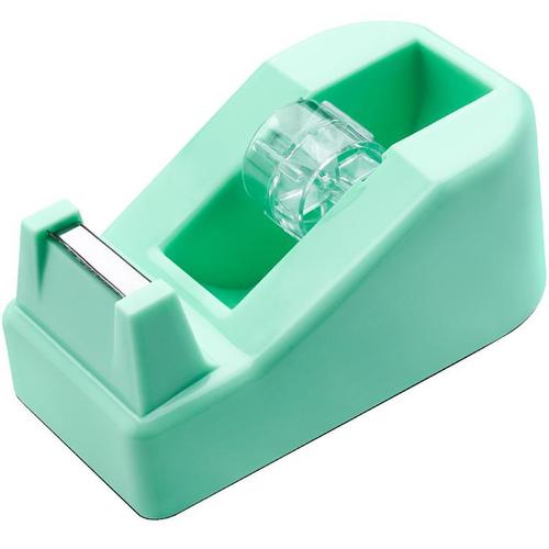 Small tape cutter anti-slip weighted transparent tape cutter tape machine tape seat tape rack tape table