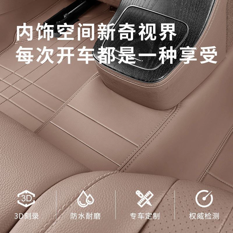 Коврик на пол той же 360 градусов от TikTok, мягкий упаковочный пакет, Mercedes-Benz E300L C200L260L полностью охваченный коврик специальный для автомобиля