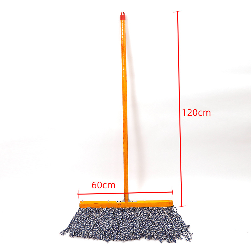 60cm 나무 막대 나무 걸레