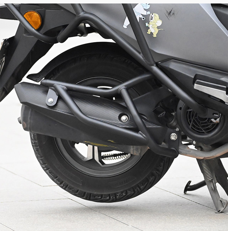 Suitable for Suzuki Uu125 Bumper, Uy125 Scooter Guard Bar, Ue125 Front and Rear Full Surround Protective Bar Modification