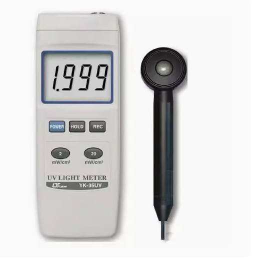 台湾路昌YK35UV实验室UVA/UVB紫外线光强度计