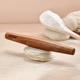 实木擀面杖家用两头尖面杖擀饺子皮专用尖杖杆面棍水饺面食