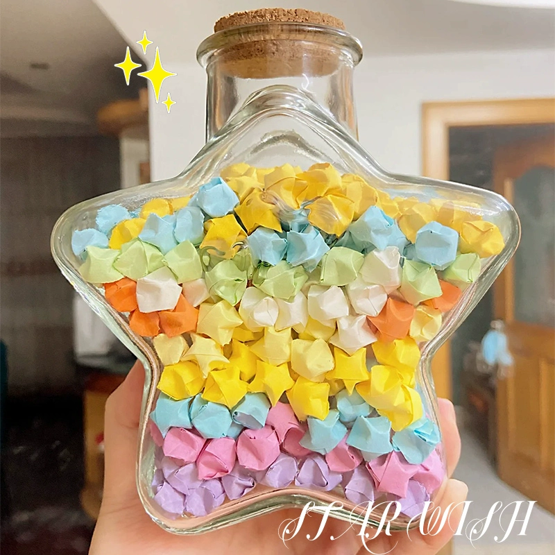 Бутылка, оригами, подарок на день рождения