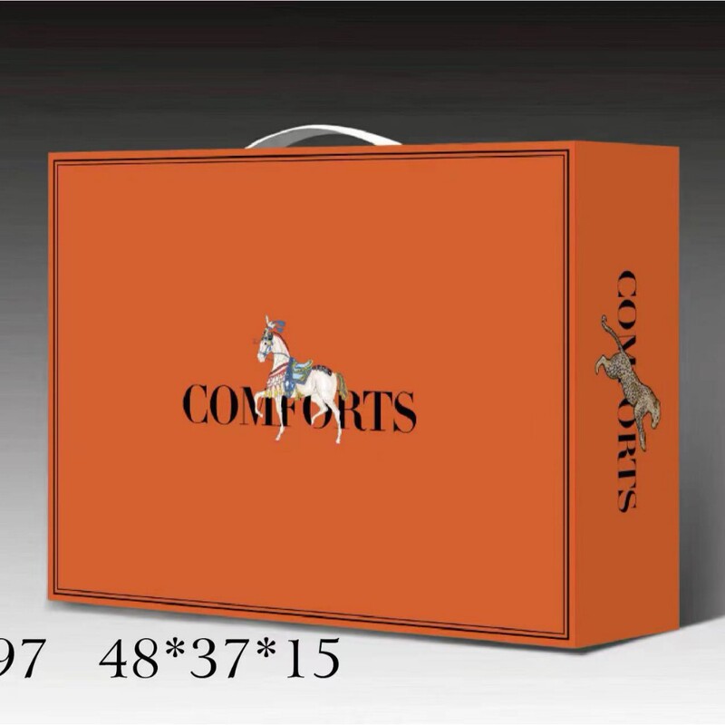 Summer quilt air conditioning quilt gift box silk summer quilt packaging quilt carton packaging in stock can add logo