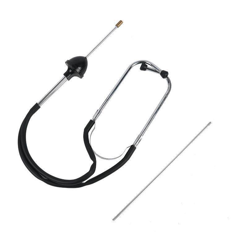 Estetoscopio de cilindro de automóvil de reparación de automóviles de Haogong Detector de sonido anormal del motor Herramientas de mantenimiento de hardware de seguro de automóviles electrónicas