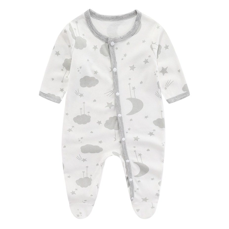 Ropa de bebé recién nacido algodón pijamas mameluco primavera y otoño bebé monje ropa verano bebé mono