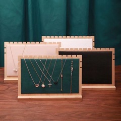 新しいサイズの竹のネックレスの展示棚のアクセサリー棚のペンダントのアクセサリーの収納棚のカウンターのショーウインドーの道具の置物