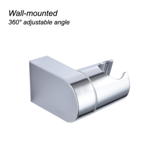Shower Wall Holder Xiamen Plastic Abs Electroplated Shower Head Holder Nozzle Holder Hand Spray Adjustable Movable Support