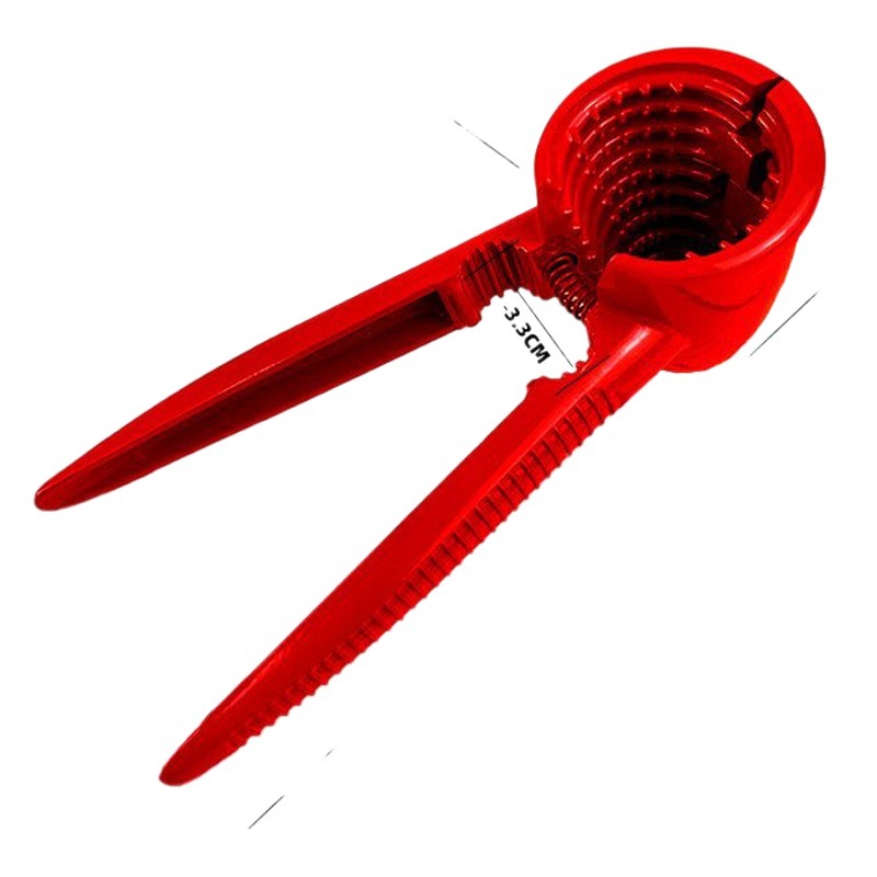 Nogal rojo clip de tuerca clip peeling nogal herramienta nogal Shell eliminación artefacto doble clip embudo clip ventas directas de la fábrica