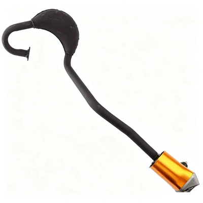 Mini Motorcycle Accessories Little Apollo Exhaust Pipe Off-Road Exhaust Pipe Chimney Accessories Aluminum Alloy Wholesale (Motorcycle exhaust pipe) - little-apollo-exhaust-pipe-gold-49cc-length-650-diameter-38