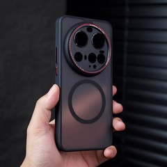 Xiaomi 15Ultra 携帯電話ケースに適したライカ磁気つや消し落下防止 Xiaomi 14Pro レンズオールインクルーシブ保護カバー