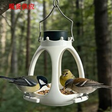 �羳��ƷSolar-powered Crown Bird Feeder ����̫��ܻʹ�ι�B��