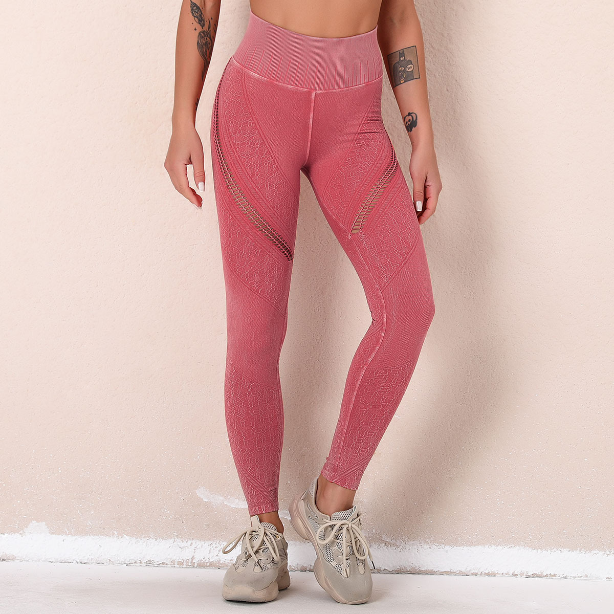 Seamless Washable Yoga Pants NSLX36655