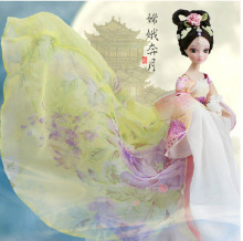 娃娃套装洋娃娃可儿娃娃中国神话9082新嫦娥仙子女孩玩具