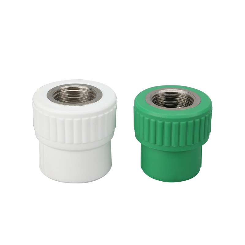 Conector de tubería PPR tee alambre interno 4 puntos codo de alambre externo directo 6 puntos accesorios de tubería de fusión en caliente accesorios de tubería PPR al por mayor image 12