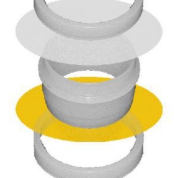 #1530 美国Chemplex XRF样品杯 双端开口 外径31.0mm  1530