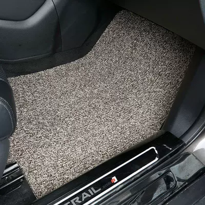 Car Carpet: Car floor mats, carpet-style silk loop - brownish-brown-seventh-generation-passenger-seat-one-piece-molding-process