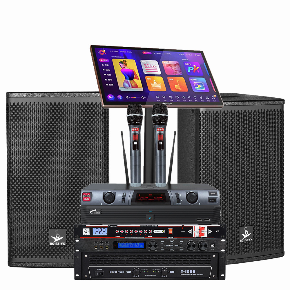 Altavoces JBL de 10 y 12 Pulgadas, Fabricante de Altavoces, Altavoces Profesionales, Sistema de Sonido para Karaoke, Conjunto Completo, Marca de Alta Gama, Sistema de Sonido para KTV