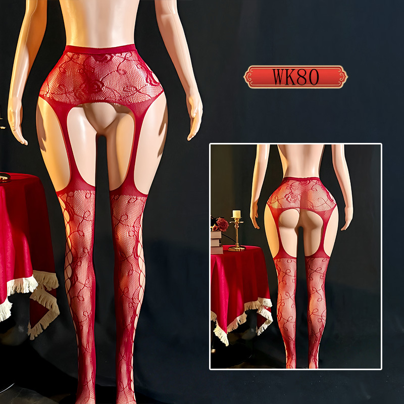 Yue mariposa europea y americana sexualidad transfronteriza ropa interior damas sexy temu pasión coqueteo leggings sexy panty calcetines WK image 90