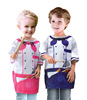 Children's family kitchen, kitchenware stainless steel, toy watch, suit, clothing