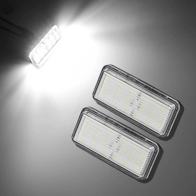 Cruiser J100 J120 rear – License plate lamp