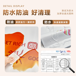 ✅ Kitchen and Bathroom Curtains Can Be Installed Without Drilling Holes, Bathroom Window Sunshades, Blackout, Oil-Proof and Sun-Proof Roll-Up Curtains