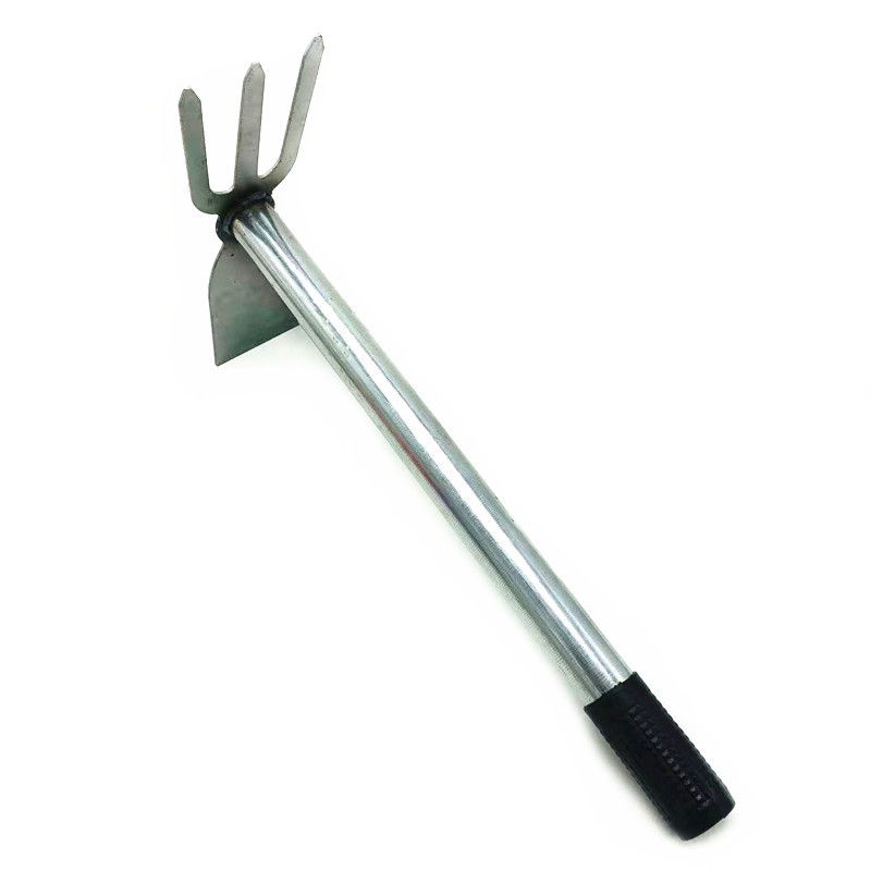 钢柄两头忙铁锄头耙地工具 5元店五金工具批发