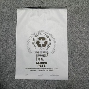 Minimum Order Quantity Printed Logo Transparent Frosted Zipper Bag Clothing Packaging Bag Cpe14 Silk Guangzhou Plastic Bag Manufacturer