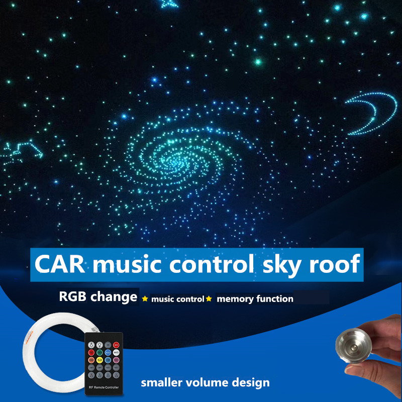 Car Remote control starry sky lamp ceiling car LED roof lamp decoration and modification accessories