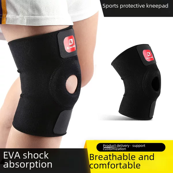 Outdoor Sports-Specific Mountaineering Knee Pads, Thin Style for Men, Breathable and Comfortable, Fitness Training, Running, Compression Protective Gear, Non-Slip for Women