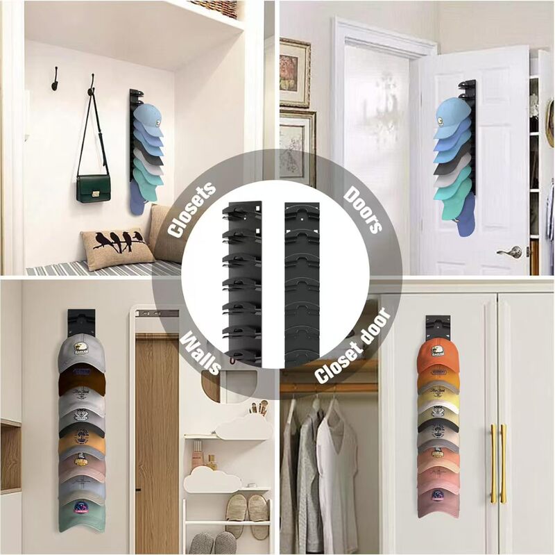 帽架跨境热销棒球帽鸭舌帽收纳架HatOrganizer for Baseball Caps|undefined
