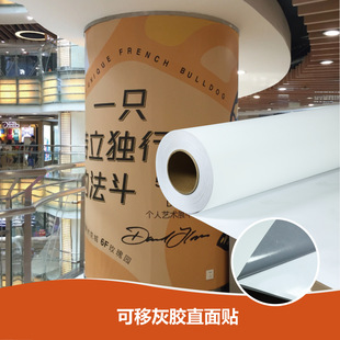 Removable Gray Glue Direct-To-Water-Based Eco-Solvent Special Non-Shrinking and Non-Warping Outdoor Photo Car Sticker Printing