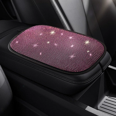 Pad Protective Cover Hot-Studded Armrest – Armrest box - pink
