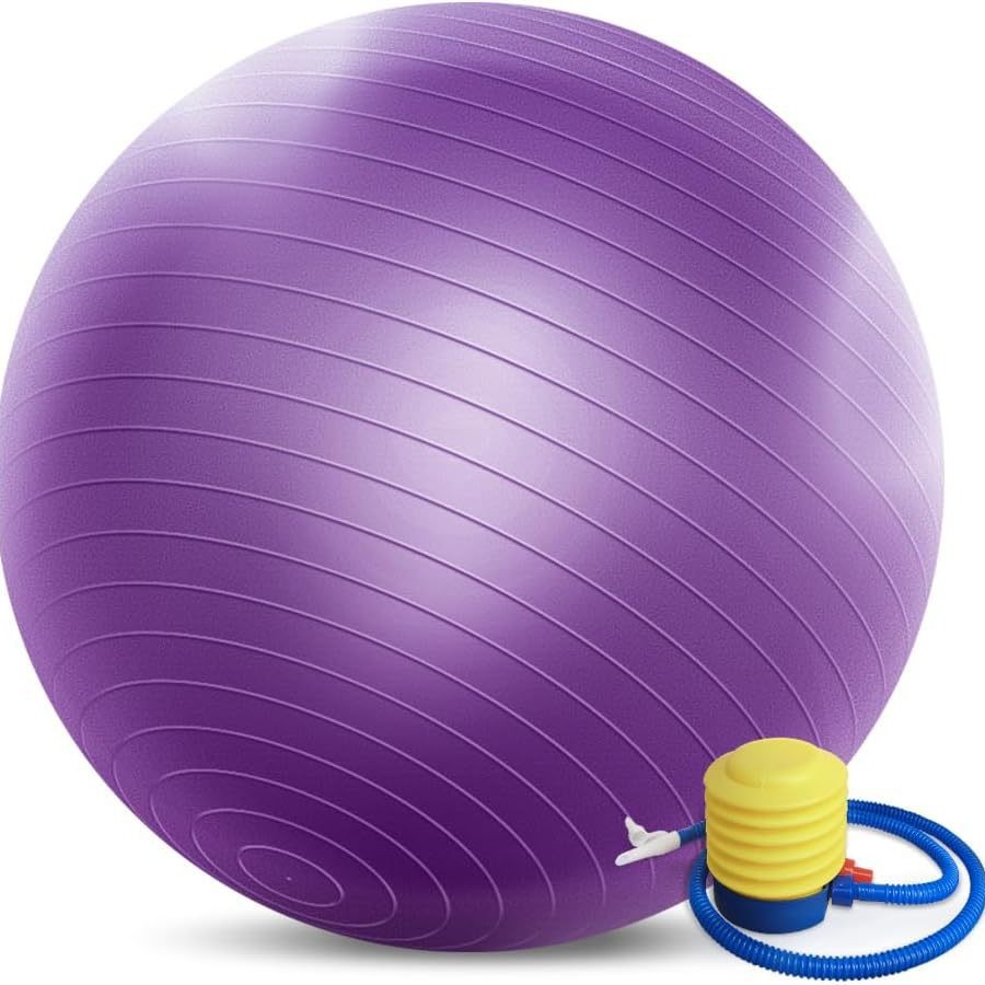 75cm de espesor a prueba de explosiones bola de yoga esmerila bola de pilates estiramiento muscular de plástico verde bola de maternidad de PVC