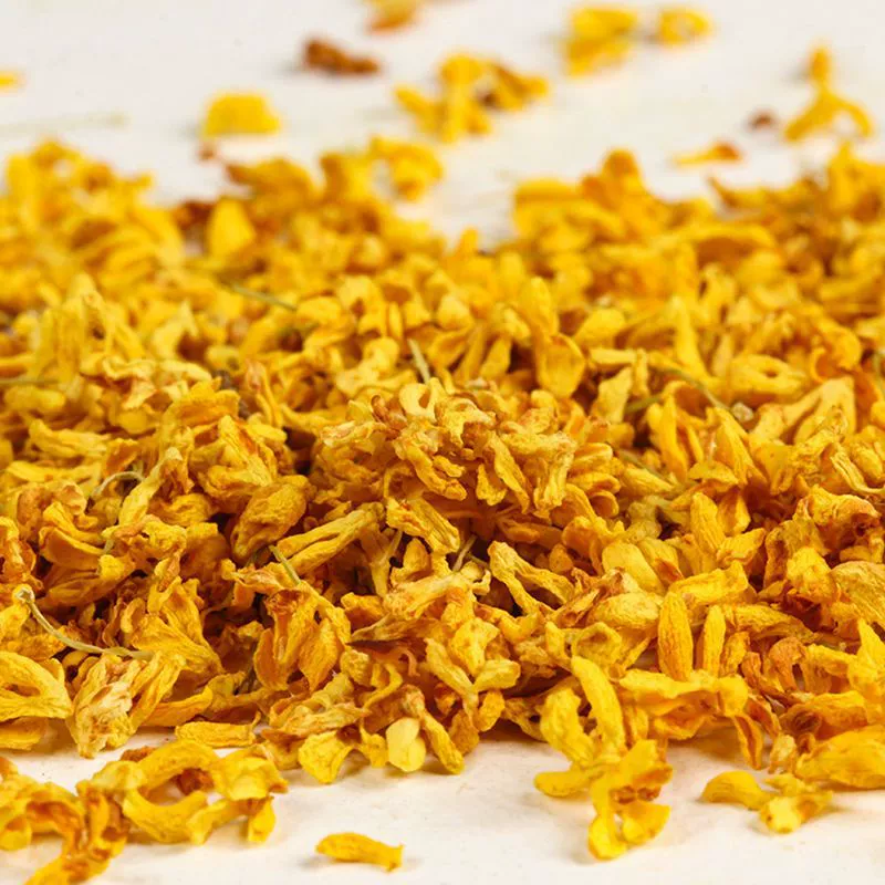 Османтус сушеный цветок османтус новое поступление специальный выбор Гуанси золотой османтус новый цветок запеченный сушеный османтус замачиваемый в воде и замачиваемый в вино трансграничной электронной коммерции