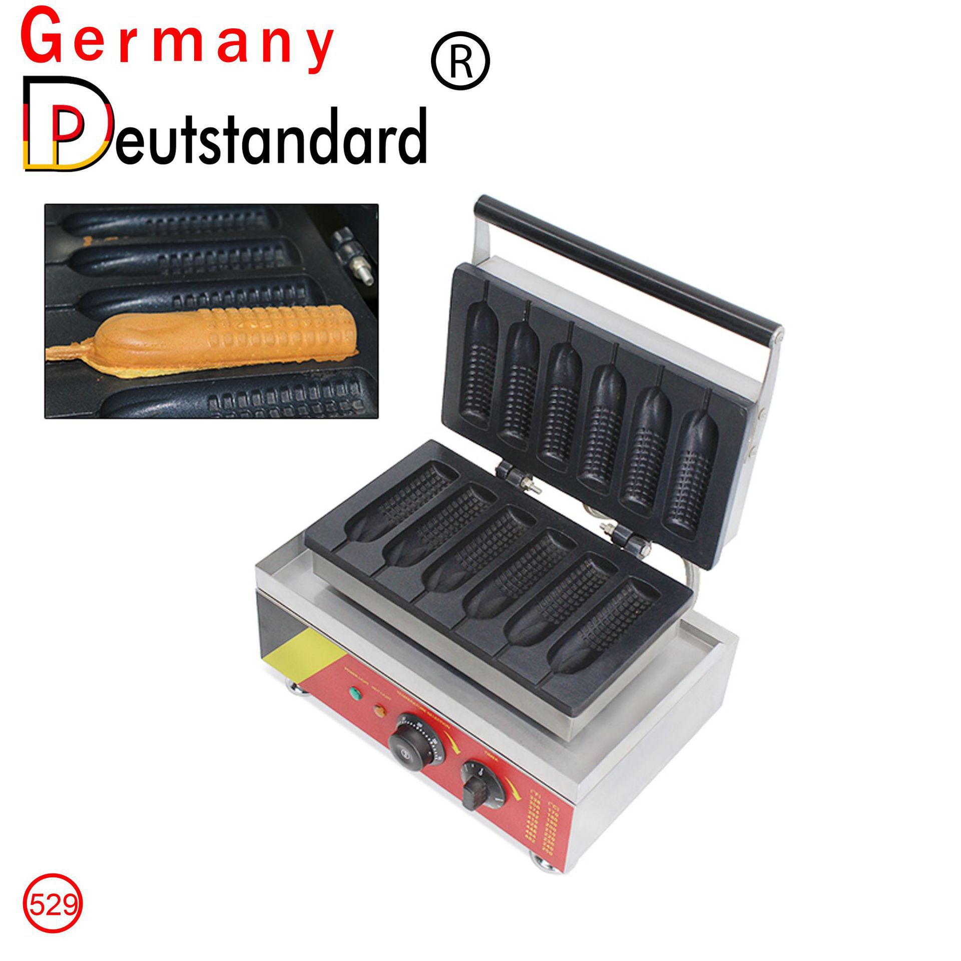 澳式玉米香脆棒机香酥棒机玉米棒机玉米华夫饼机玉米棒松饼机529