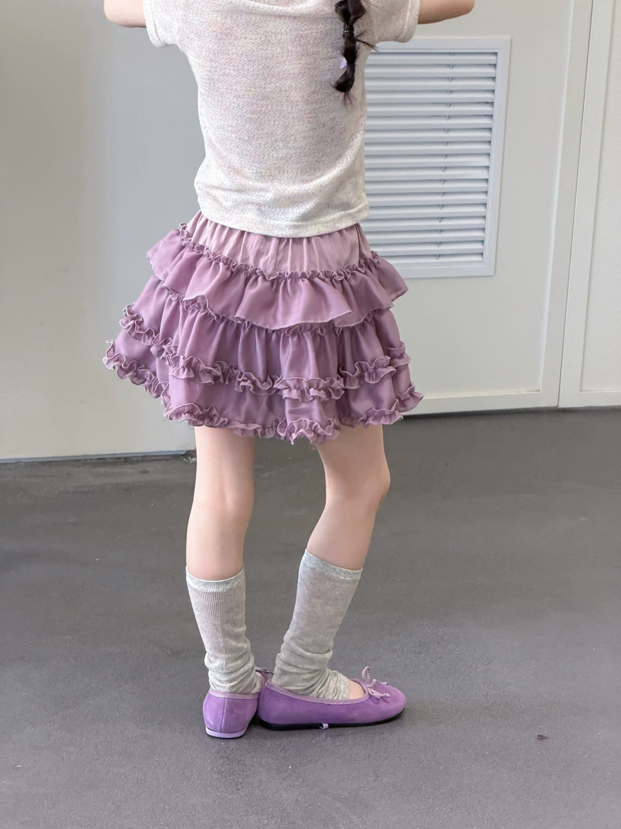 Девчоночья атмосферная юбка EMO bebé? (оригинал: Girls' atmospheric skirt, girl's sweet layered multi-layer fungus lace cake skirt)