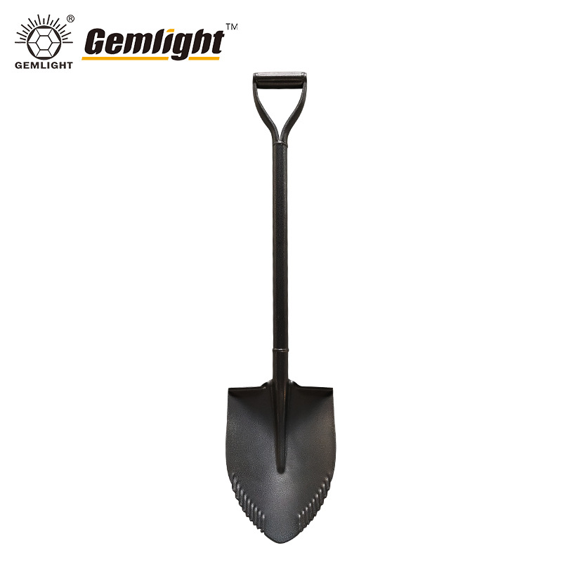 厂家批发锰钢尖平圆方头钢锹家用农用钢锹建筑植树出口钢铲挖土