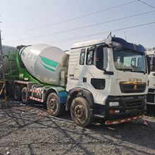 工厂跨境二手12方混凝土搅拌罐车 HOWO二手水泥罐车出口中东中亚