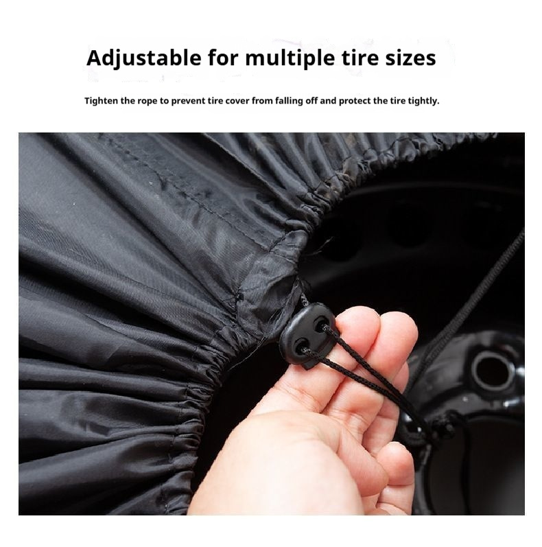 Cross-Border Special Car Tire Covers, Dust-Proof Tire Covers, Snow Tire Covers, Anti-Corrosion Tire Protection Covers, Dirt-Resistant Wheel Covers