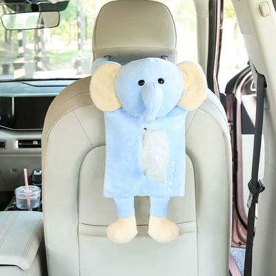 Car tissue box/set Creative Tissue Bag Abstract Cute - long-nose-like-tissue-paper