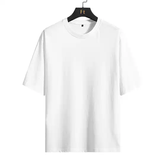 180g Cvc Combed Cotton Short-Sleeve T-Shirt for Men, Round Neck, Blank Cultural Shirt, Class Uniform, School Uniform, Group Order, Breathable