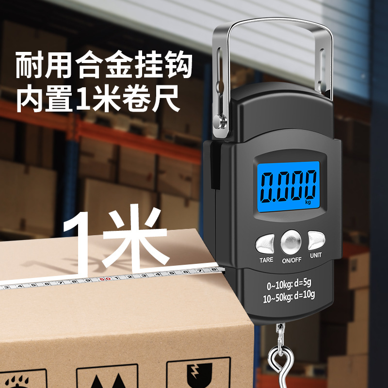 Entrega de una pieza de Escala electrónica de alta precisión pequeña escala de una sola pieza de suministro directo transfronterizo escala portátil para el hogar con cinta métrica