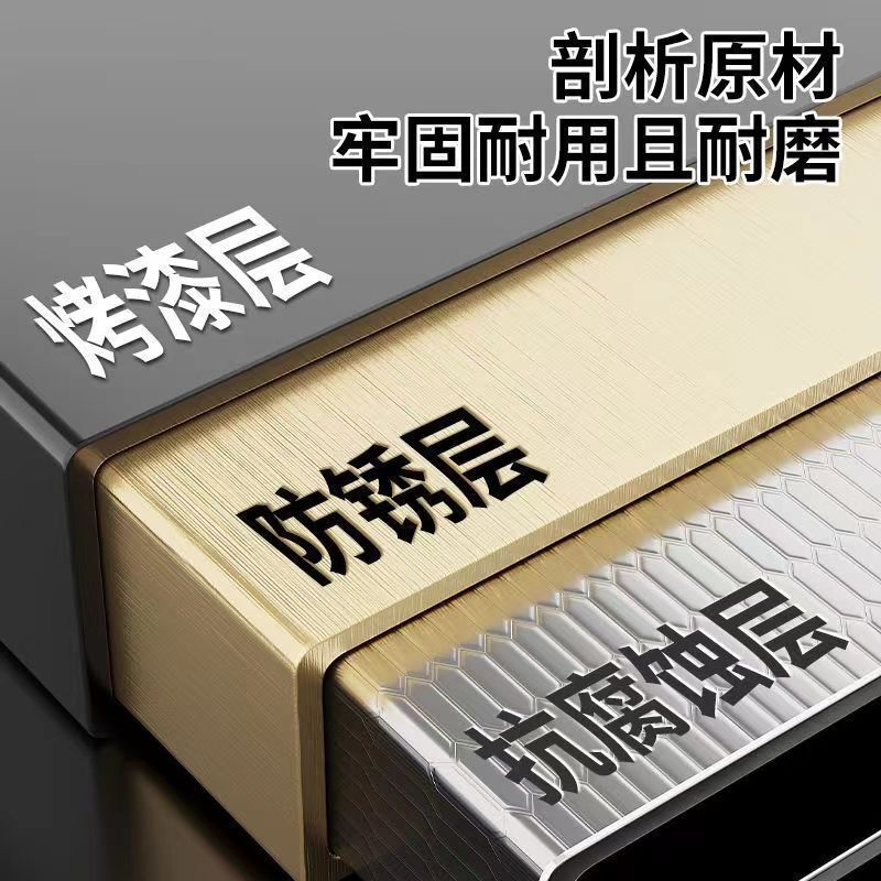 家用翻盖厨房置物架落地多层收纳柜子多功能碗餐边柜橱柜储物柜|undefined