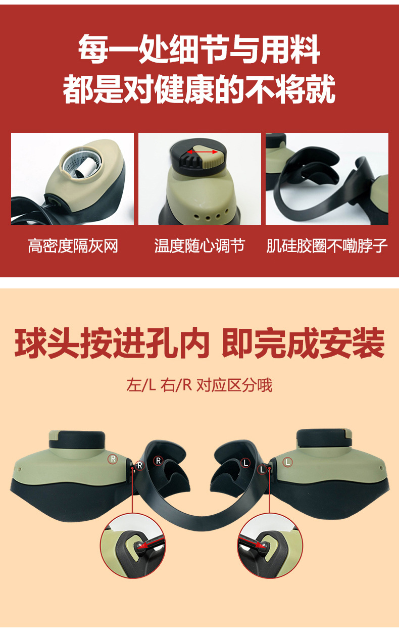 Shoulder Moxibustion Box Portable Ai Jiu Heating Device for Shoulder and Neck Home Warm Therapy Kit in use